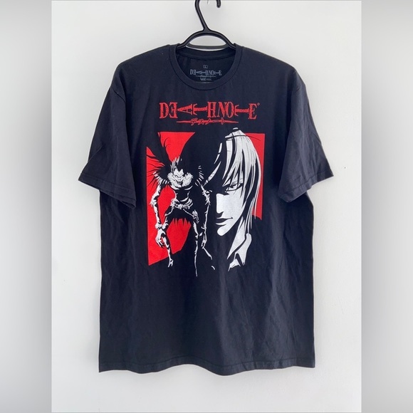 Death Note Anime Tee L Ryuk & Light Yagami UNI​​​ - Picture 5 of 5